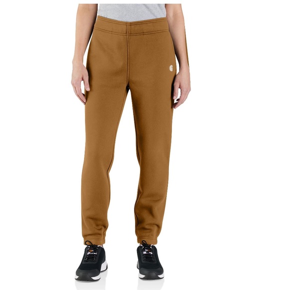 Carhartt Women’s Relaxed Fit Joggers In Carhartt Brown New With Tags Size XL - Picture 1 of 3
